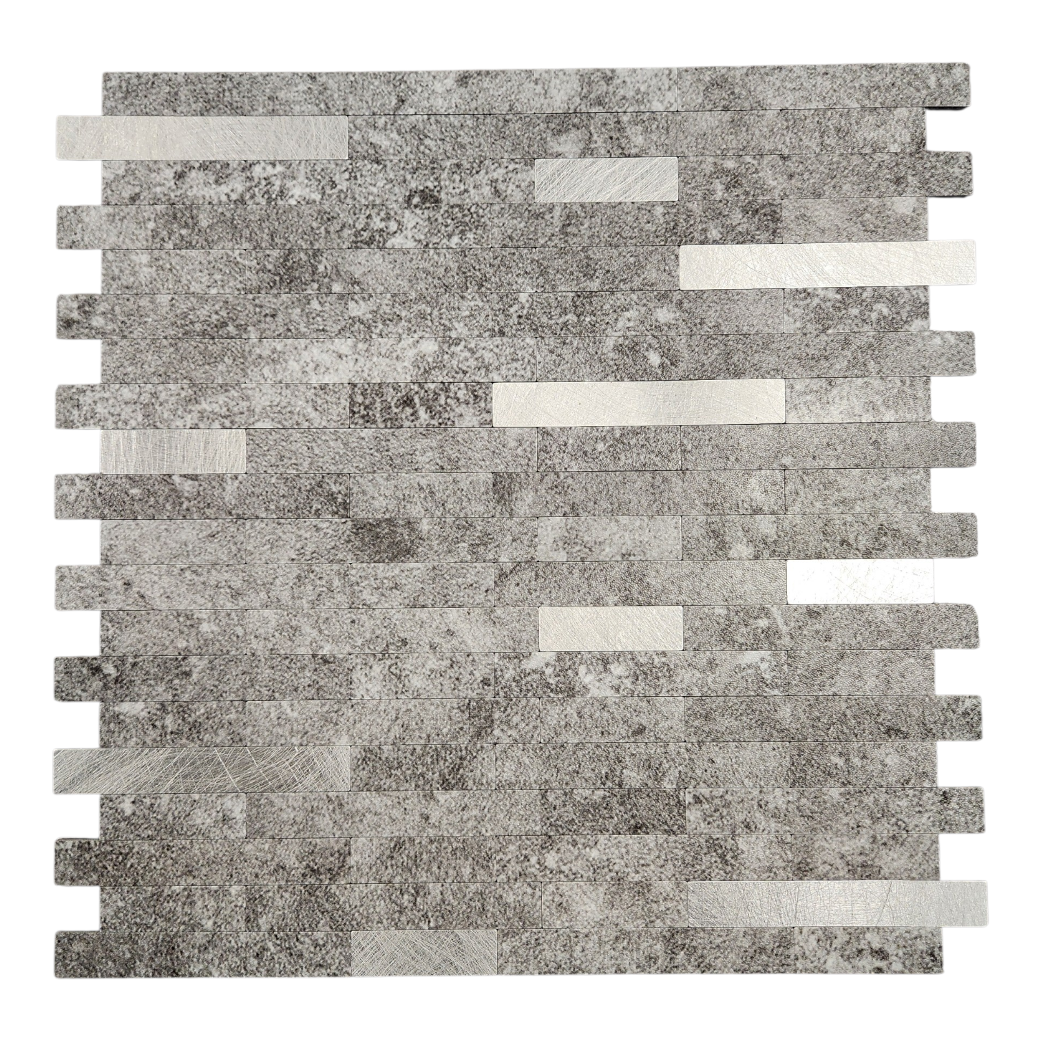 Mosaico Azulejo Vinilo Autoadhesivo 30x 30cm Acero Espejo x unidad - Imagen 4