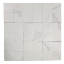 Alternative view of Mosaico Azulejo Vinilo Autoadhesivo Cuadrado 30x 30cm X Unidad Cuarzo Nieve