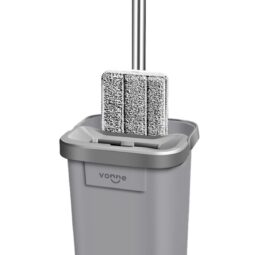 Alternative view of Balde Doble Deposito Escurridor 2 Mopa Plana Limpiza Vonne