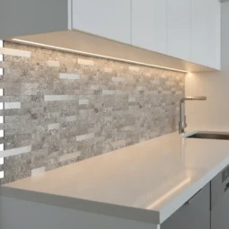 Alternative view of Mosaico Azulejo Vinilo Autoadhesivo 30x 30cm Acero Espejo x unidad