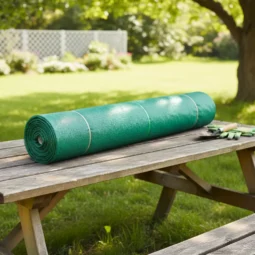 Media Sombra Verde 80% Tejido Rollo 4,20 Ancho X 25 Metros