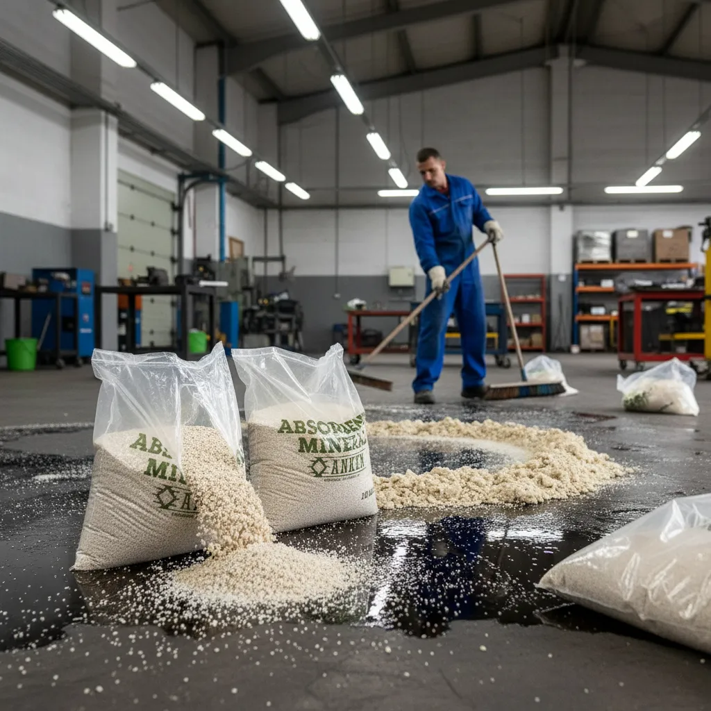 Polvo Absorbente Industrial Aguas/hidrocarburos X 10 Kgs - Imagen 2