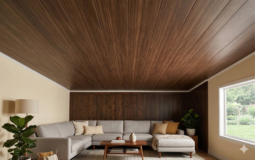 Machimbre Pvc Pared Cielo Raso Simil Madera 25cm X 4 Mts  1 MT2