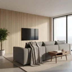 Revestimiento Pared Wall Panel Acustico Sonoro 30x60cm