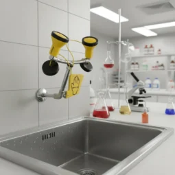 Lavaojo Y Cara Flexible Emergencia Para Mesada Fravida 9300