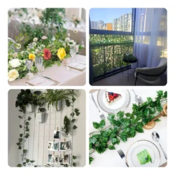 Alternative view of Enredadera Artificial 12 Tiras Plástico Madre Selva 2.2m