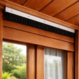 Limpiacor Aluminio Protector Persianas De Murcielagos 1.17mt