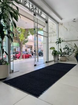 Felpudo Tapete Secado Lluvia Alto Transito 90x300cm C/borde