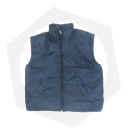 Chaleco Trucker Azul Trabajo Matelaseado Para Frio
