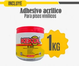 Alternative view of Adhesivo Base Acuosa Kekol K645 Piso Vinilico Baldosa  1Lt