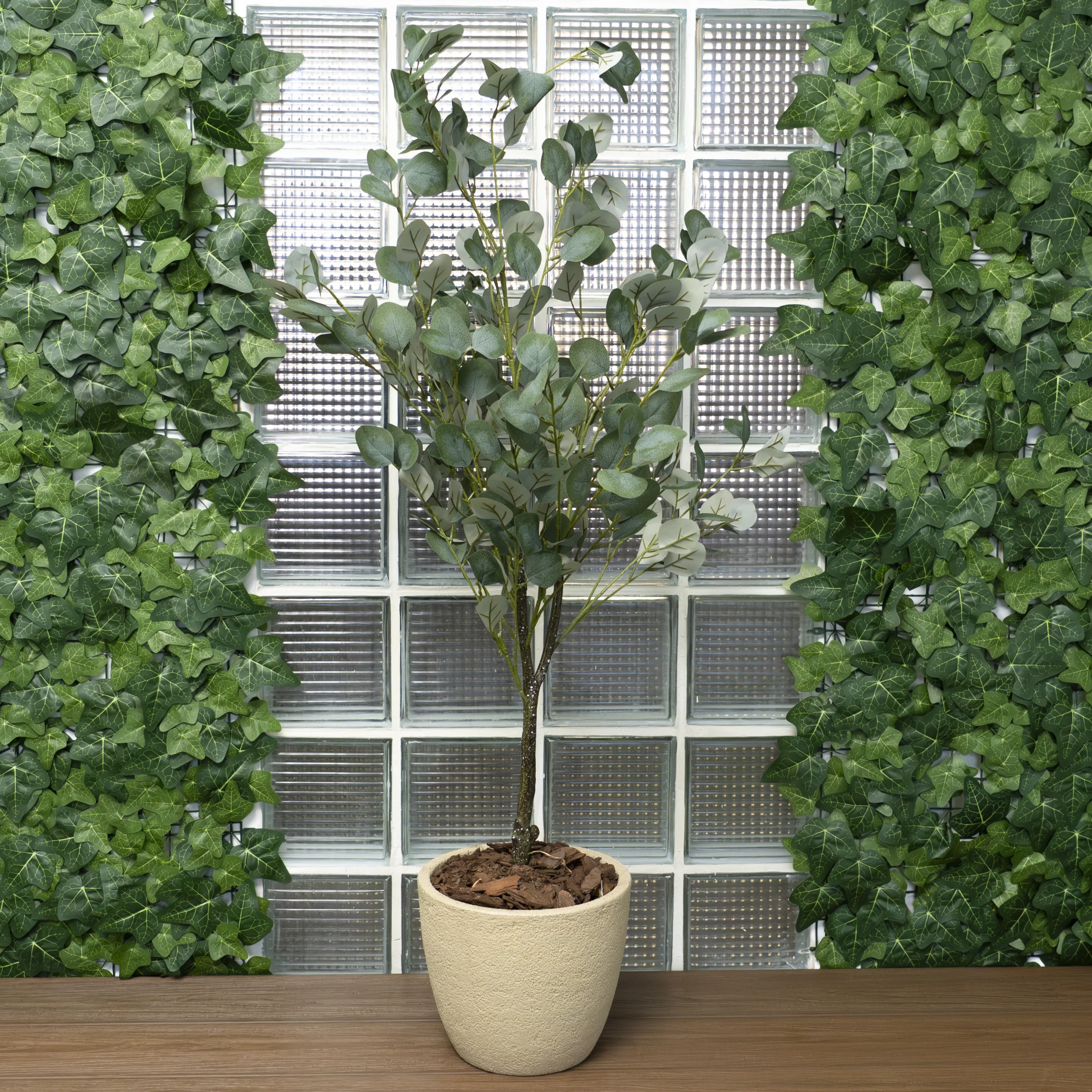Planta Artificial Uv Eucaliptus 120cm