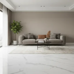 Alternative view of Piso Vinilico En Rollo 2,6mm Marmol Carrara Tarkett X Mt2