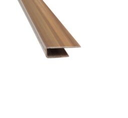 Alternative view of Perfil Borde J Machimbre Pvc Cielorraso Marron Oscuro X 2,80mt
