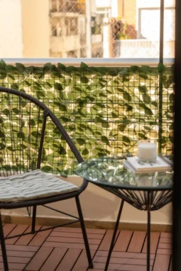 Alternative view of Cerco Hoja Jardin Vertical Artificial Enredadera Rollo 3x1mt