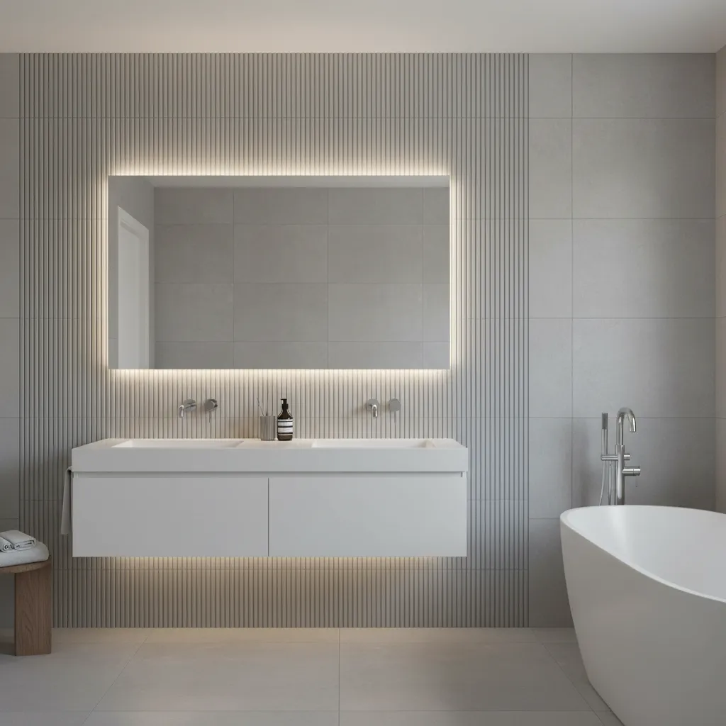 Revestimiento Pared Wall Panel Wpc Redondeado 16x270cm Aqua - Imagen 5