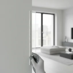 Alternative view of Perfil En L Pvc Blanco Tapacanto 25x25 X 2mts
