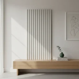 Revestimiento Pared Wall Panel Wpc Redondeado 16x270cm Perla