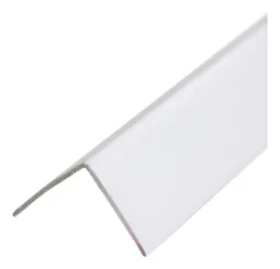 Perfil En L Pvc Blanco Tapacanto 25x25 X 2mts