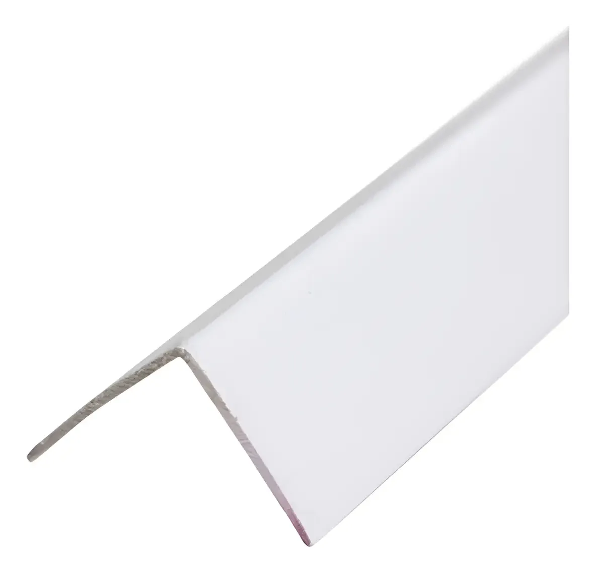 Perfil En L Pvc Blanco Tapacanto 25x25 X 2mts