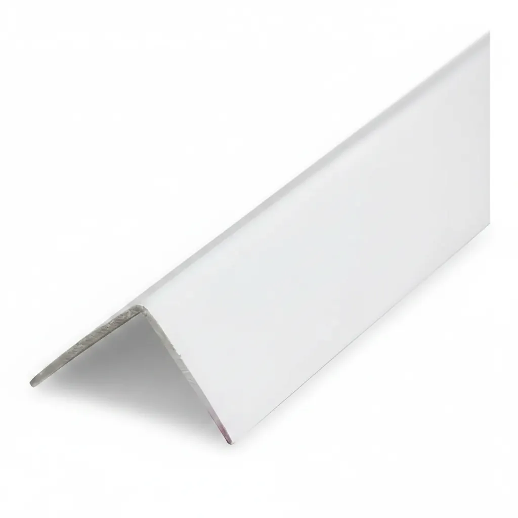 Perfil En L Pvc Blanco Tapacanto 25x25 X 2mts - Imagen 4