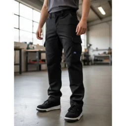 Pantalon Ristop Antidesgarro Cargo Negro Ombu Talle 38 al 56