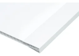 Perfil Borde J Machimbre Pvc Cielorraso Blanco X 3mts