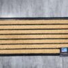 Felpudo Coco Stripe Entrada Casa Alto Transito Goma 45x100cm