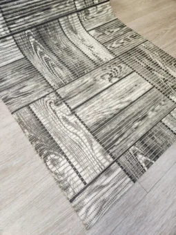 Alternative view of Camino Antideslizante Esponjoso Foam Ancho 65cm Diseño X Mtl Parquet