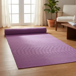 Camino Antideslizante Vinilico Espumado Esponjoso Ancho 65cm Violeta
