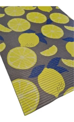 Alternative view of Camino Antideslizante Esponjoso Foam Ancho 65cm Diseño X Mtl Limones