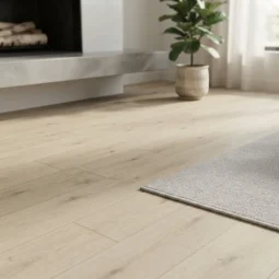 Piso Vinilico En Rollo 2,4mm Madera Grey Tarkett X Mt2
