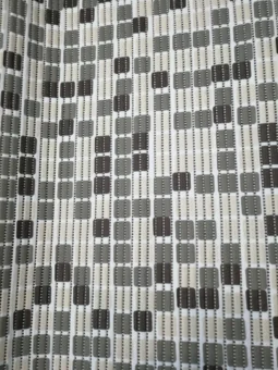 Camino Antideslizante Vinilico Espumado Esponjoso Ancho 65cm Beige Cuadrados - Imagen 3
